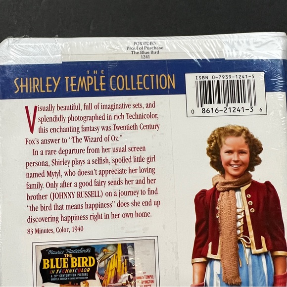 Shirley Temple NEW/Sealed VHS 20th Century Fox Movie Collection Tapes 16 & 17 - Picture 9 of 12